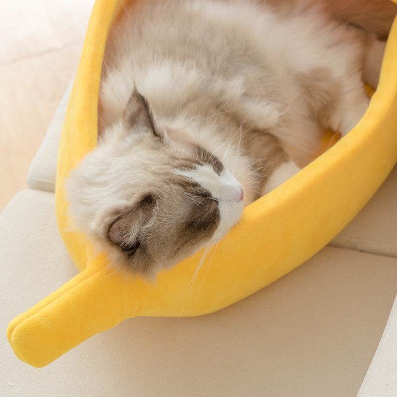 Cat Banana Bed